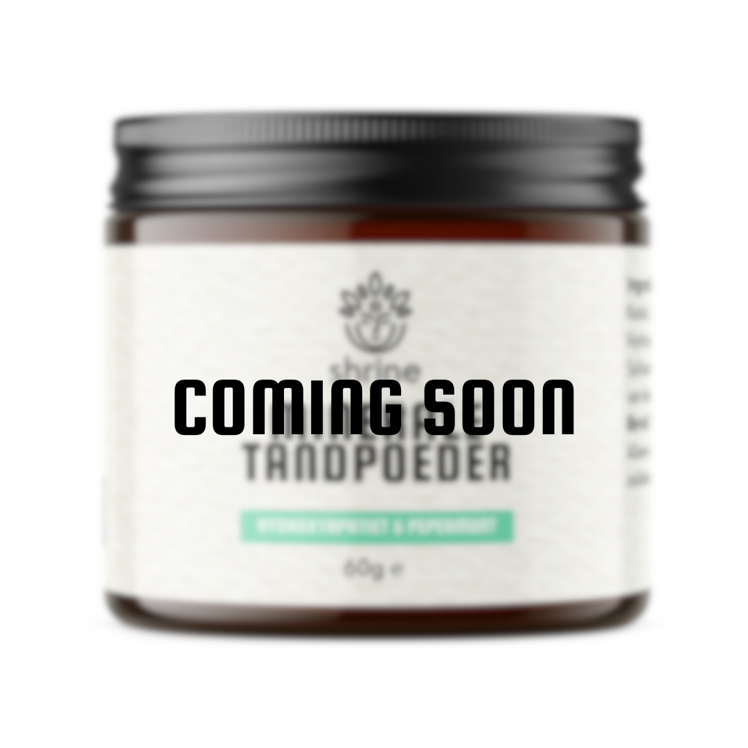 Minerale Tandpoeder - Hydroxyapatiet & Pepermunt