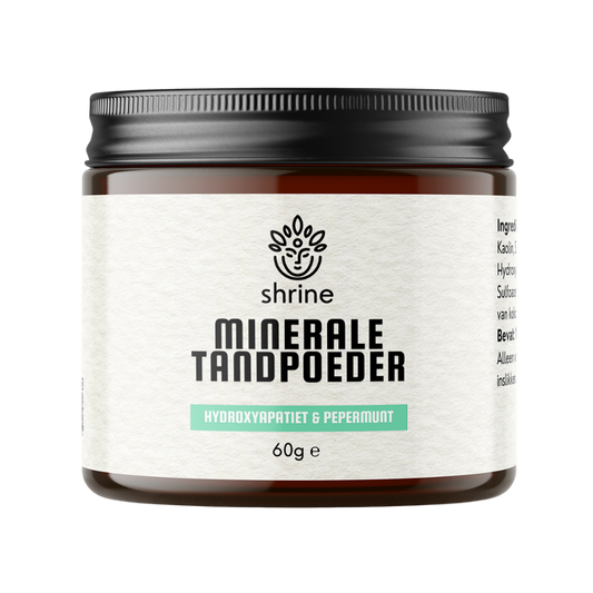 Minerale Tandpoeder - Hydroxyapatiet & Pepermunt